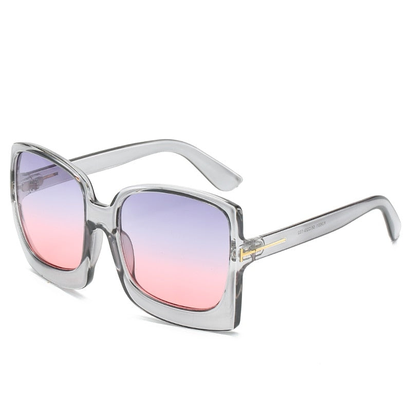 Ladies Oversized Sunglasses - UV400 - various colours