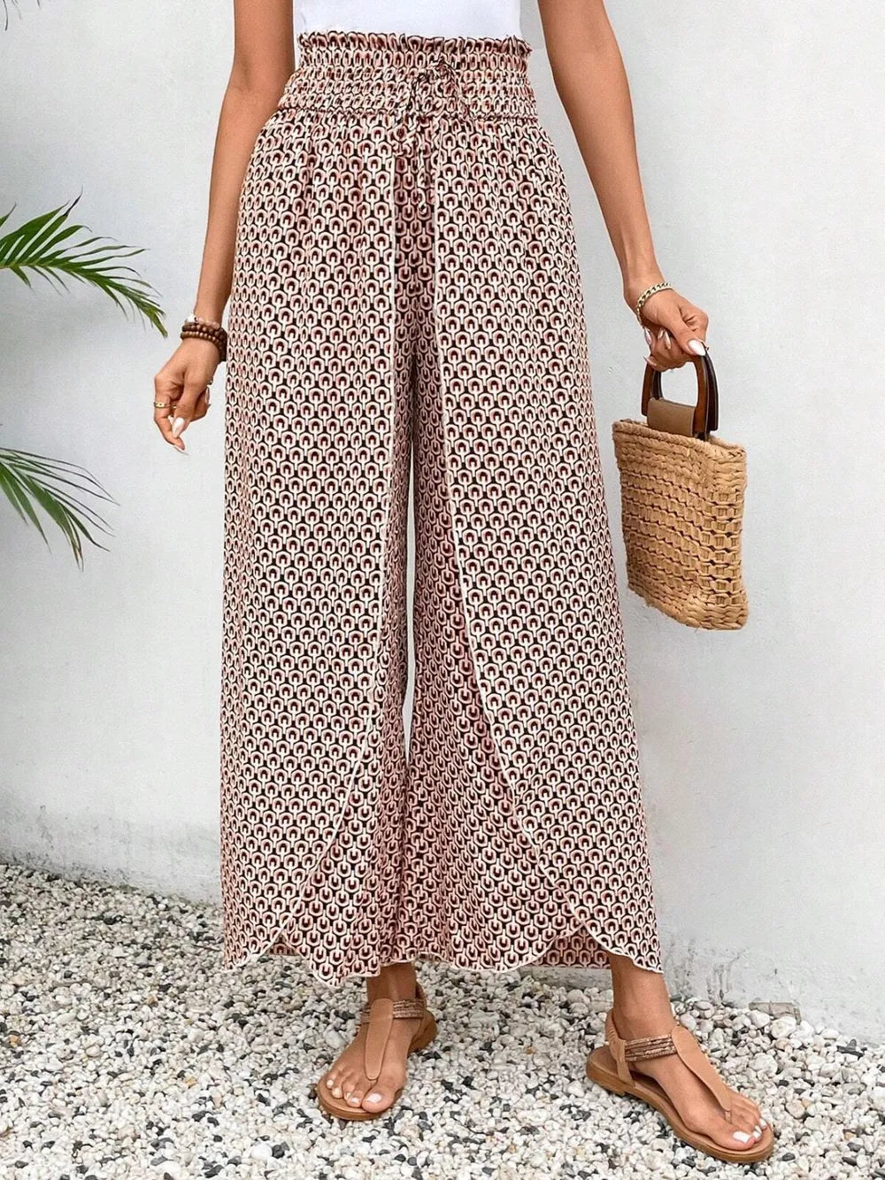 Women's Wide Leg Trousers - various colours