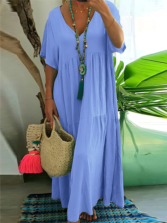 Women's Summer Dress - Up to 5XL - various colours