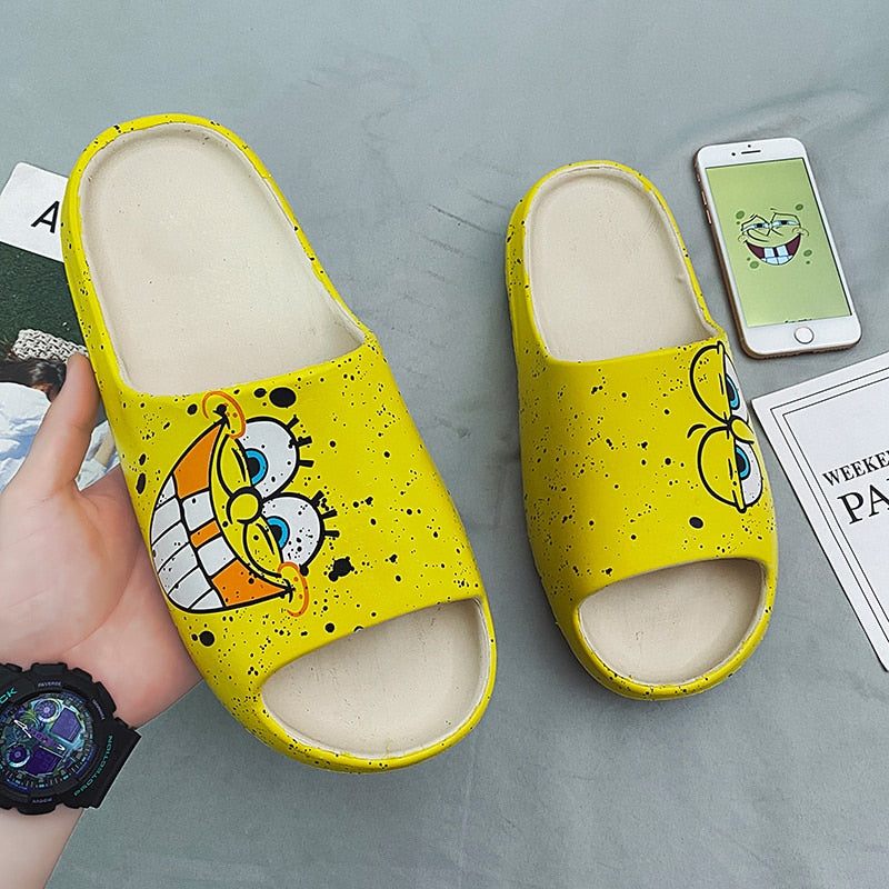 Men's Sliders Slippers - Spongebob