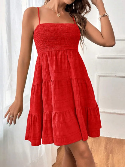 Women's Tiered Smocked Dress