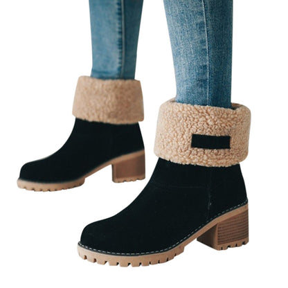Women's Ankle Boot - Fleece - Various Colours