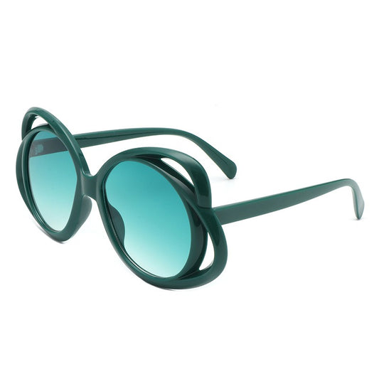 Ladies Oval Frame Sunglasses - various colours