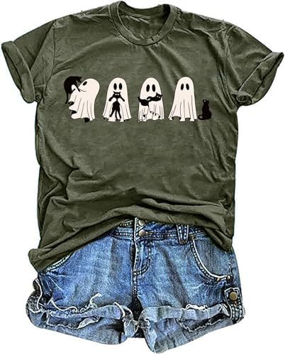 Halloween Ghost T Shirt