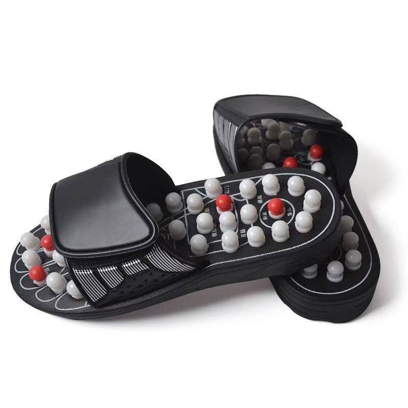 Men's Foot Massage Slipper Shoe for  Acupuncture Therapy Massage
