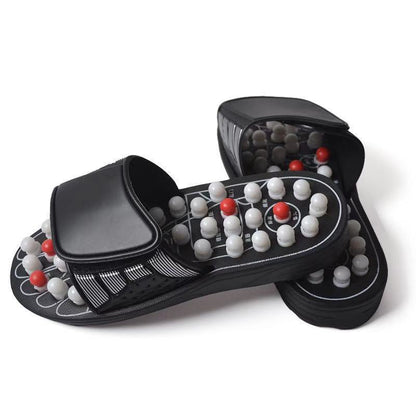 Men's Foot Massage Slipper Shoe for  Acupuncture Therapy Massage