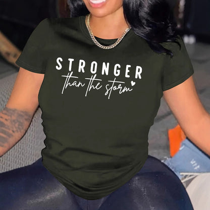Women's T-Shirt - Stronger Than The Storm