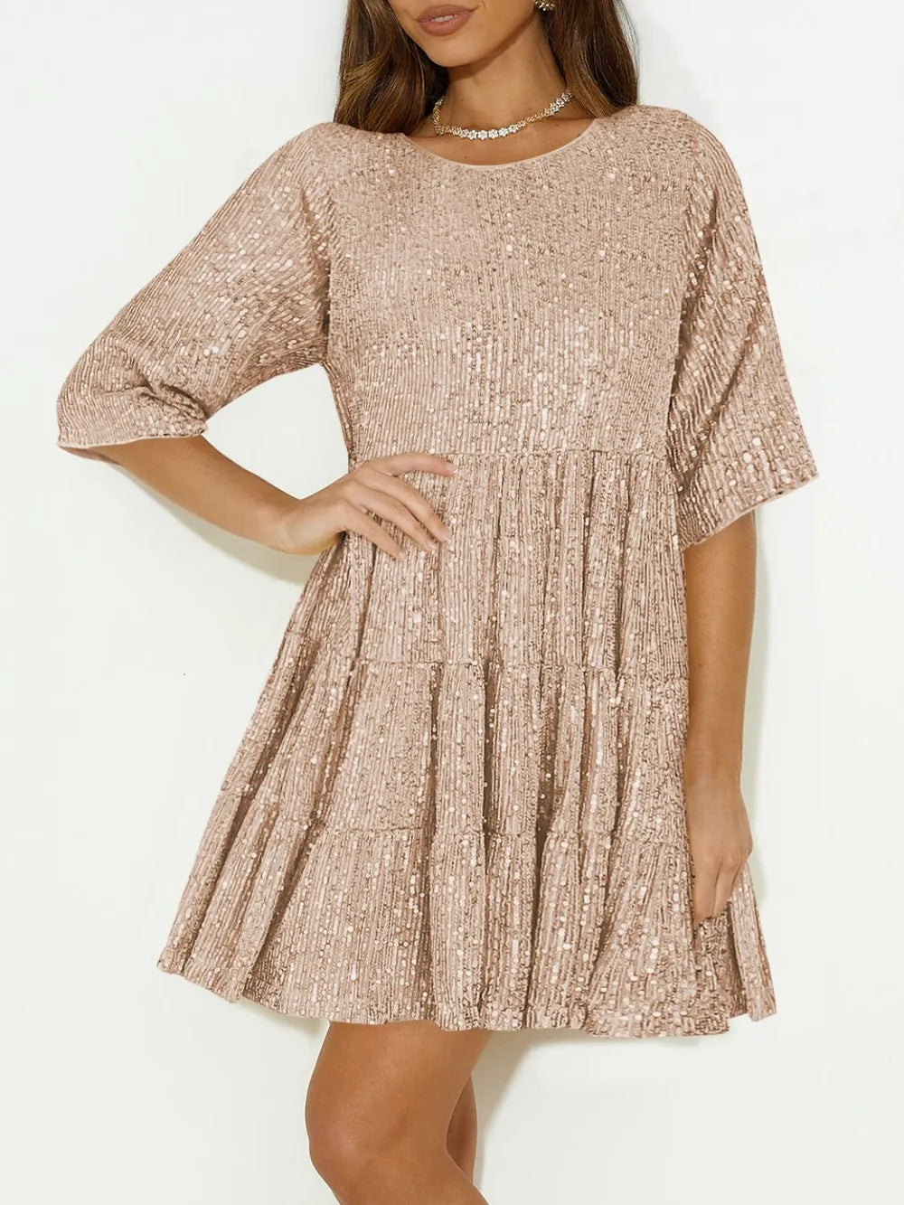 Women's Sequin Mini Dress