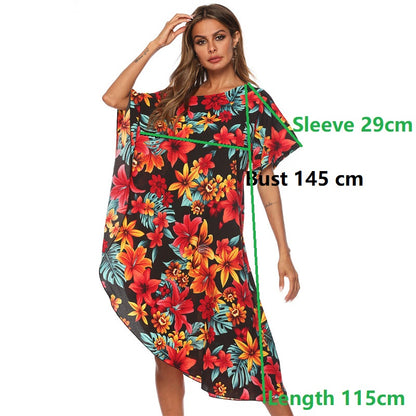 Cover Up Asymetrical Dress