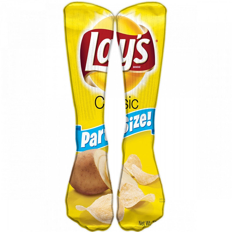 Socks - Snack Inspired - Pringles Doritos