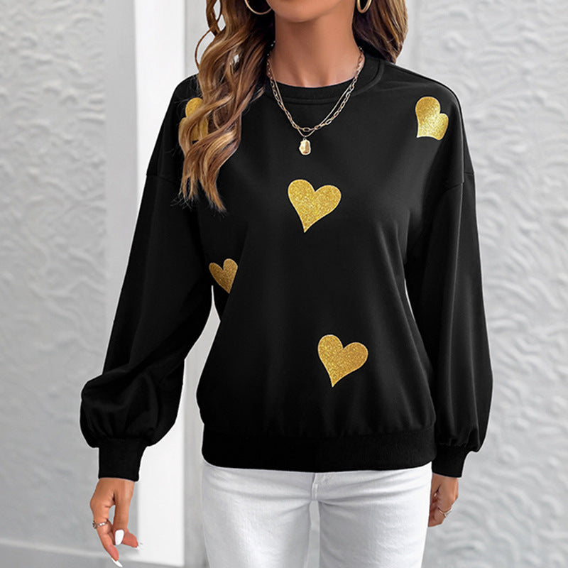 Valentines Inspired Jumper - Love Heart Print