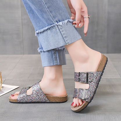 Women's Leopard Print Birkenstock Sandal