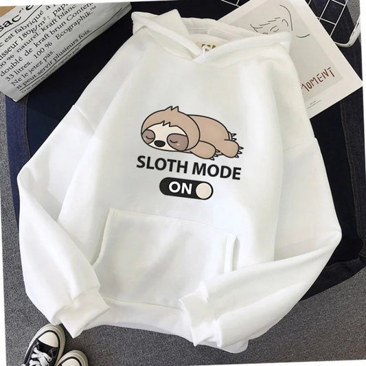 Unisex Hoodie - Sloth Mode - Up To 4XL