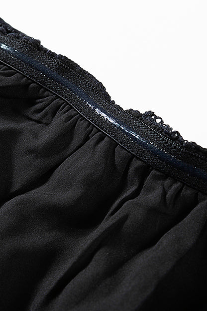 Women's Off the Shoulder Lace Sleeve Dress - Plus Size