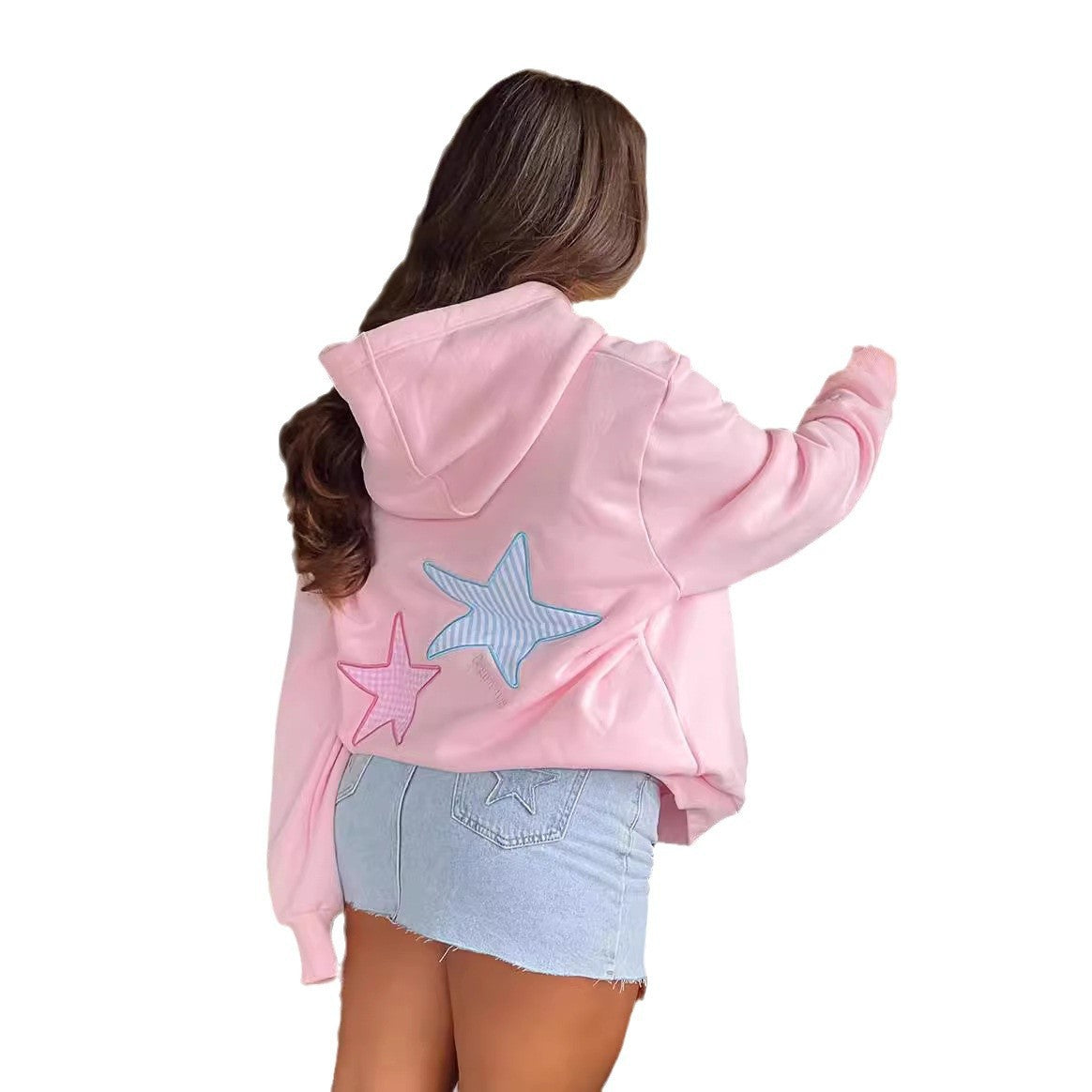 Hoodie - Stars - Up To 5XL - various colours