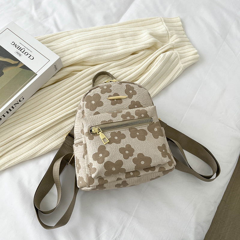 Cute Print Back Pack Handbag