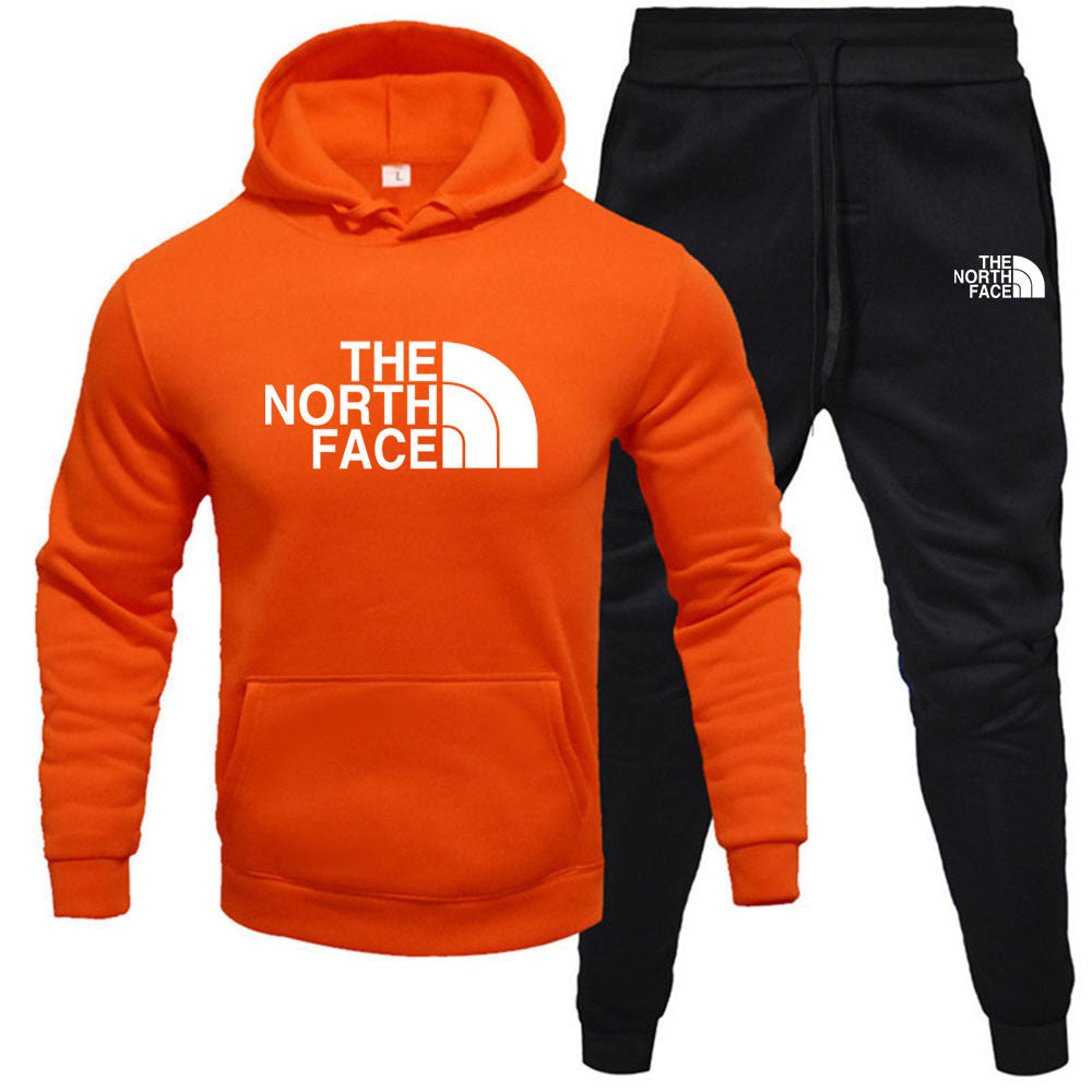 Men's Hoodie & Tracksuit Bottom Set - The North Face