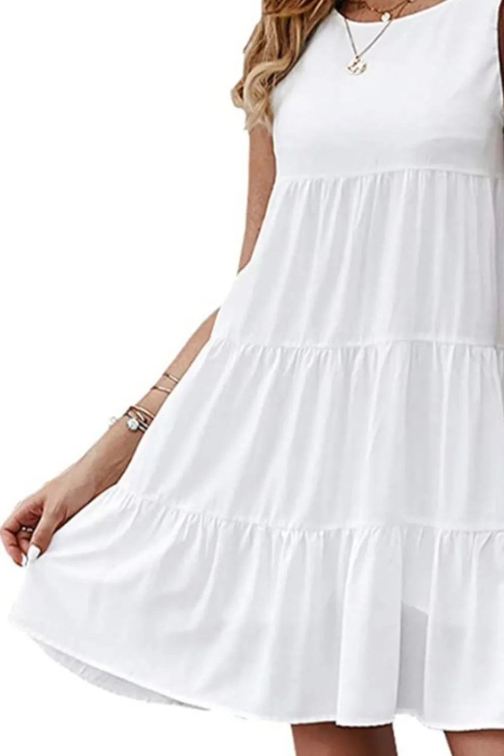 Women's Cap Sleeve Mini Dress