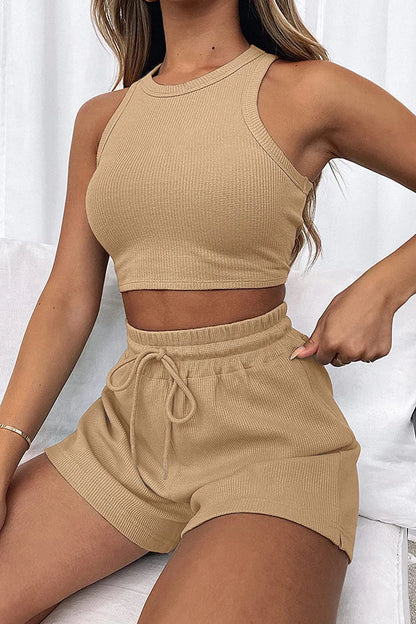 Women's Vest and Shorts Co-Ord Set