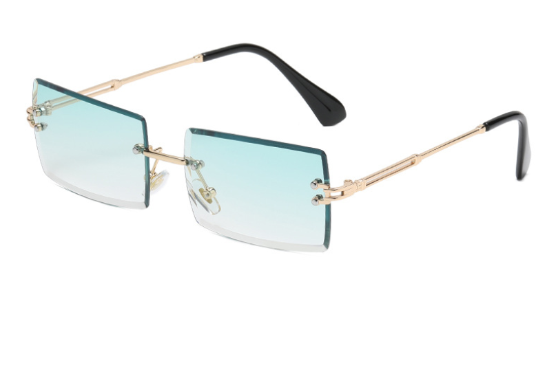 Ladies Frameless Square Sunglasses - various colours