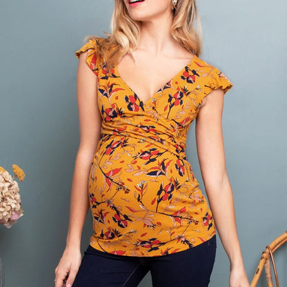 Ladies Maternity Breastfeeding Top - Mum To Be - Pregnancy