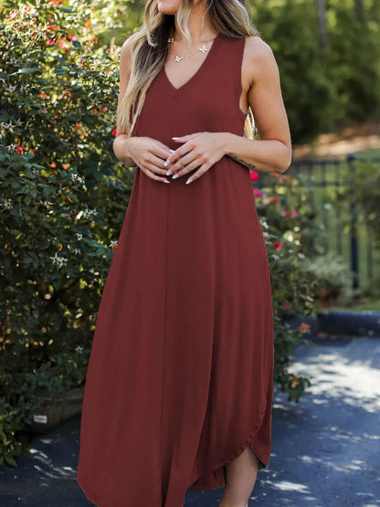 Women's Summer Dress - full length - various colours