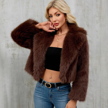 Women's Faux Fur Jacket - Various Colours