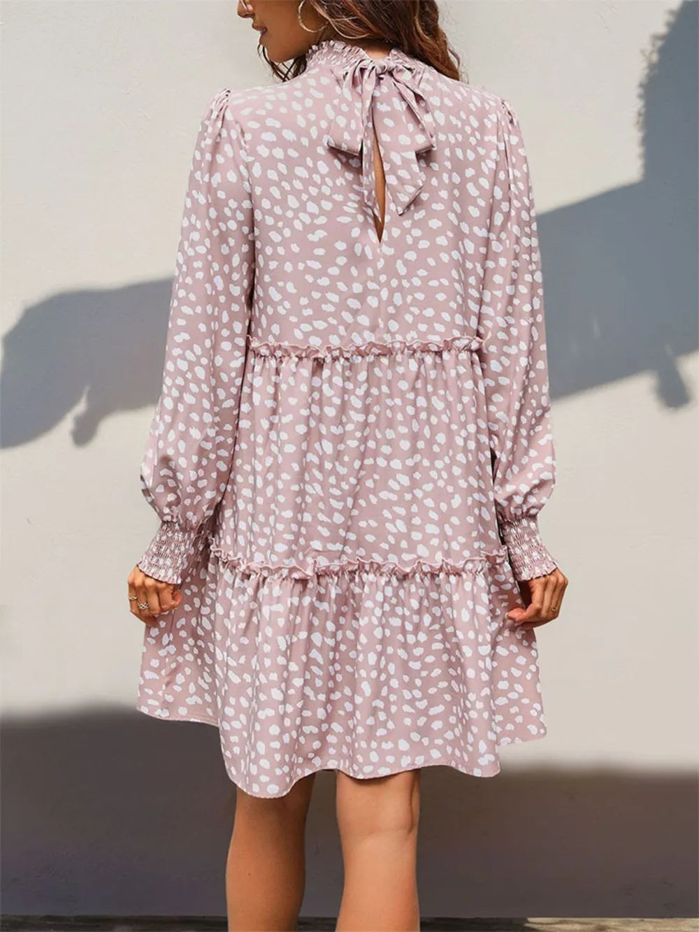 Women's Long Sleeve Mini Dress