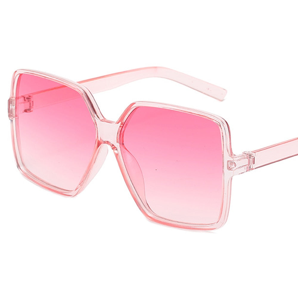 Ladies Square Oversized Sunglasses - various colours