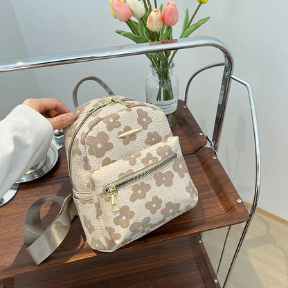 Cute Print Back Pack Handbag