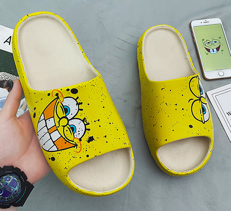 Men's Sliders Slippers - Spongebob