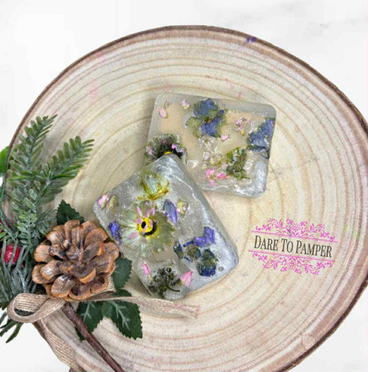 Dare To Pamper - Soap Bar - Floral Hand Soap with Dried Flowers