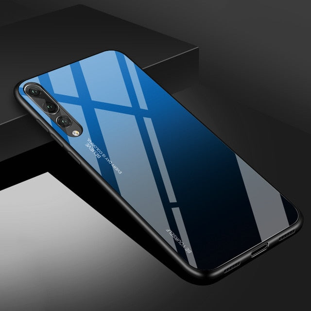 Huawei Tempered Glass Phone Case For Various Models incl 8X P30 20 10 Nova 3i 3 4