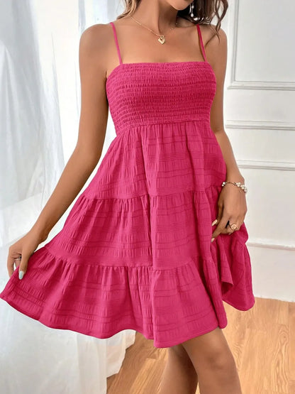 Women's Tiered Smocked Dress