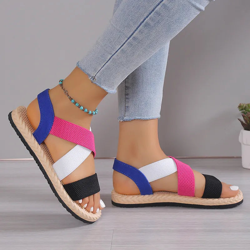 Women's Open Toe Flats Sandals