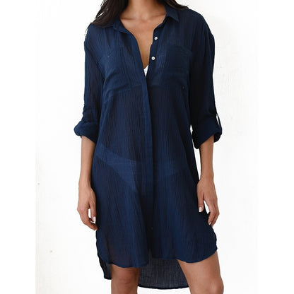 Women's Beach Cover Up Shirt - various colours