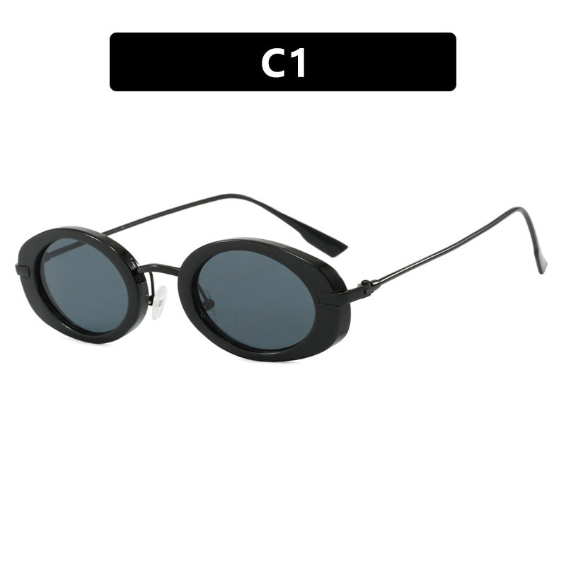 Ladies Small Frame Oval Sunglasses - various colours
