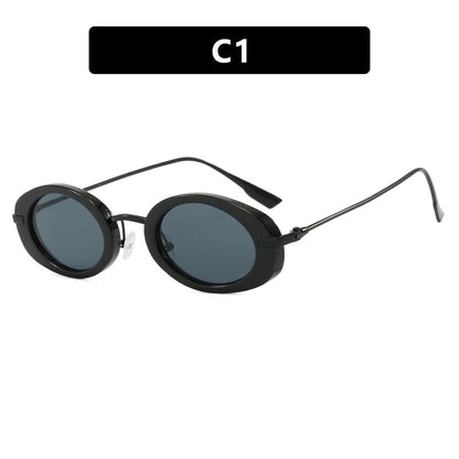 Ladies Small Frame Oval Sunglasses - various colours