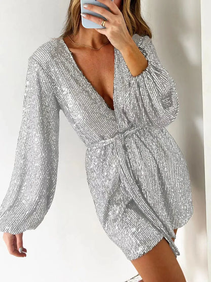 Women's Sequin Romper Playsuit - various colours