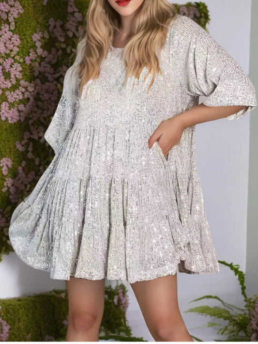 Women's Sequin Mini Dress