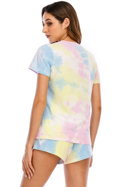 Women's Pyjama Loungewear Set Tie-Dye - various colours
