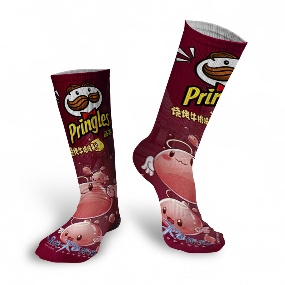 Socks - Snack Inspired - Pringles Doritos
