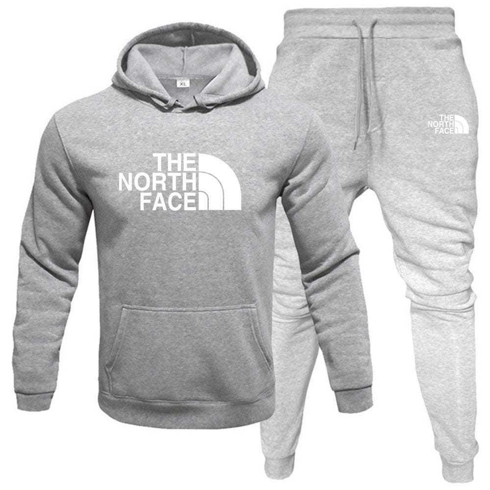 Men's Hoodie & Tracksuit Bottom Set - The North Face