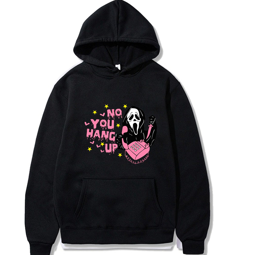 Halloween Hoodie Sweatshirt - Scream Themed