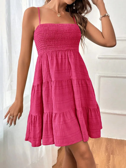 Women's Tiered Smocked Dress