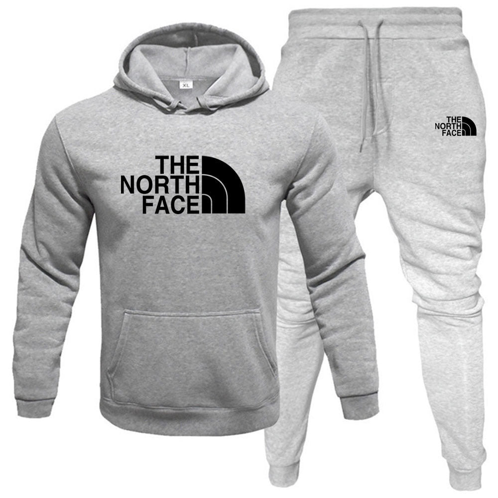 Men's Hoodie & Tracksuit Bottom Set - The North Face