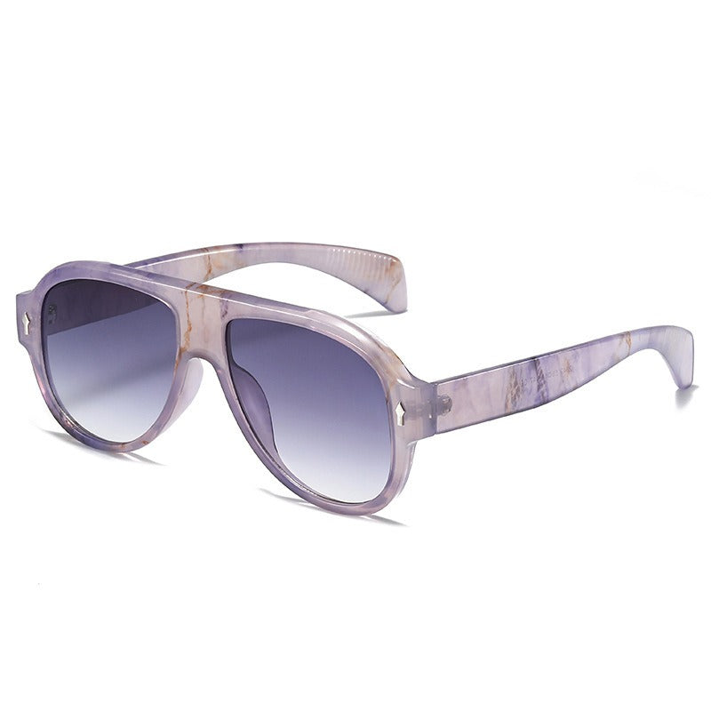 Men's Retro Pilot Sunglasses