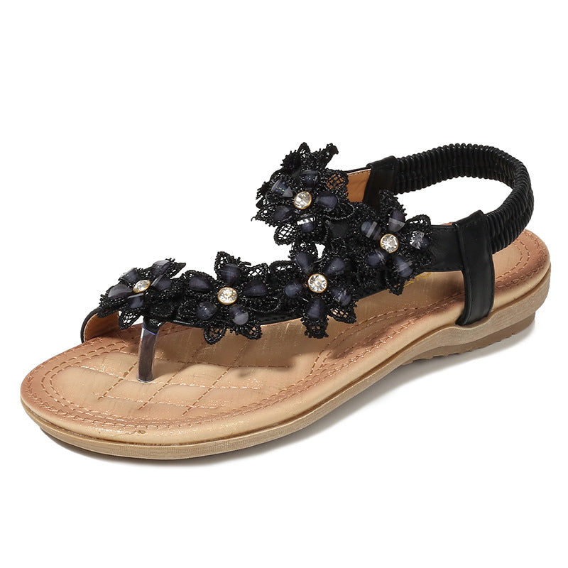 Women's Flower Detail Sandals