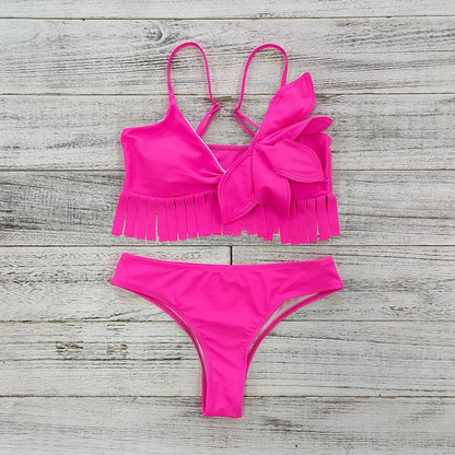 Bikini Two Piece Set and matching Cover Up Skirt