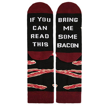 Socks - IF YOU CAN READ THIS Slogan